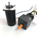 electric car hub motor, 57BLS04-13 brushless dc motor 0.5N.m 4000rpm with driver